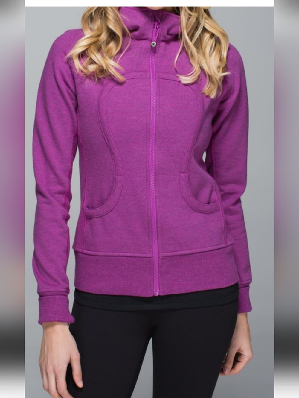 lululemon athletica Purple Zip-Up Hoodie